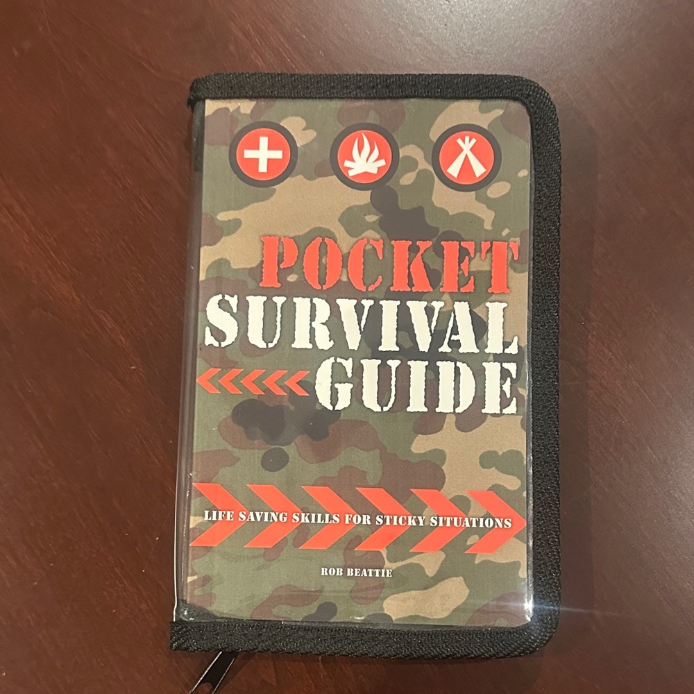 Camouflage Pocket Survival Guide